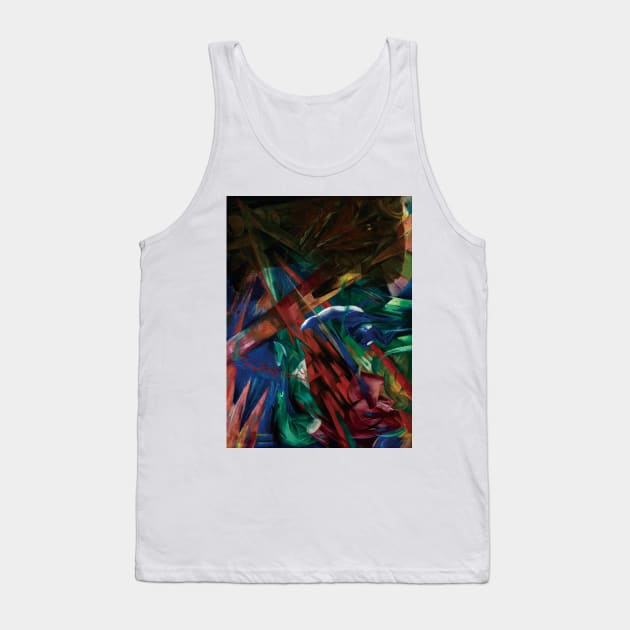 abstract leaf pattern Tank Top by JocelynRLee